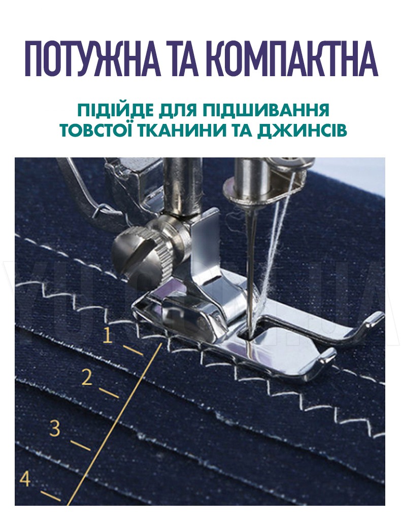 Швейна машинка портативна 4 в 1 Mini Sewing Machine Швейна машинка портативна 4 в 1 Mini Sewing Machine